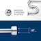 Everflow S-Trap w/Flange, w/Box Escutcheon for Tubular Drain Applications, 20GA Chrome Plated Brass 1-1/2" 12914-K - alternate 2